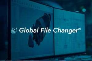 Maximize your batch processing power by executing your own MicroStation macros with <em>Global File Changer</em>. 2 GFC - find any text