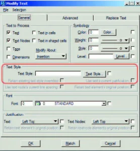 How to Globally Change Text Styles in any Number of DGN Files 3 MicroStation Global File Changer, Figure 1