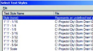 How to Globally Change Text Styles in any Number of DGN Files 4 MicroStation Global File Changer, Figure 2