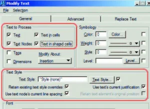 How to Globally Change Text Styles in any Number of DGN Files 5 MicroStation Global File Changer, Figure 3