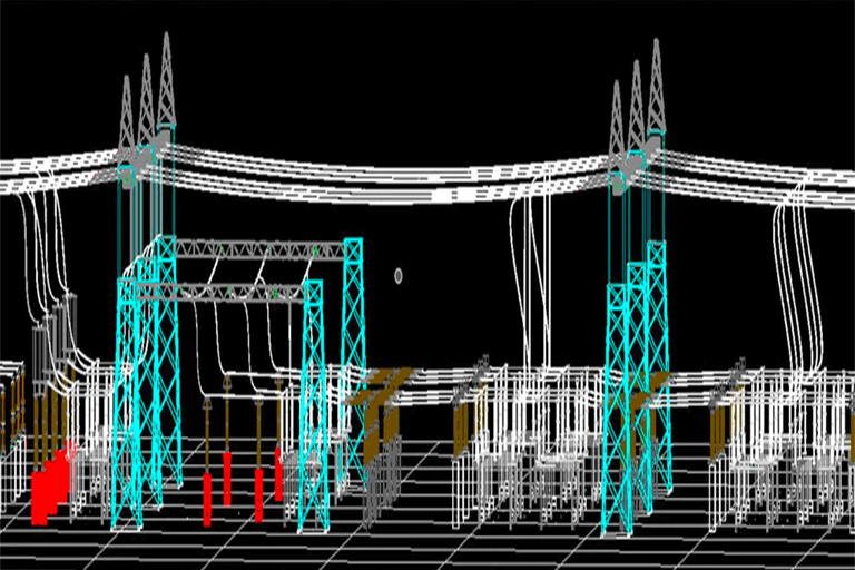 electricity - DGN to DWG conversion