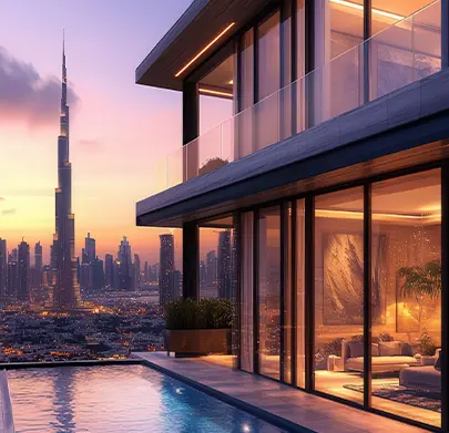 If you dream of a pool with a view, the Burj Binghatti might be for you.