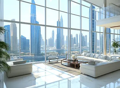 Light, bright and ultra spacious – not your average apartment. But then, neither is the price tag.