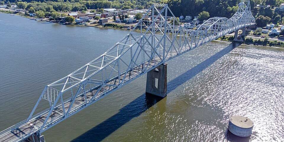 Lansing Iowa Bridge