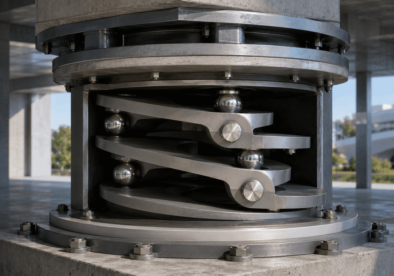 Triple-Pendulum-Seismic-Isolator